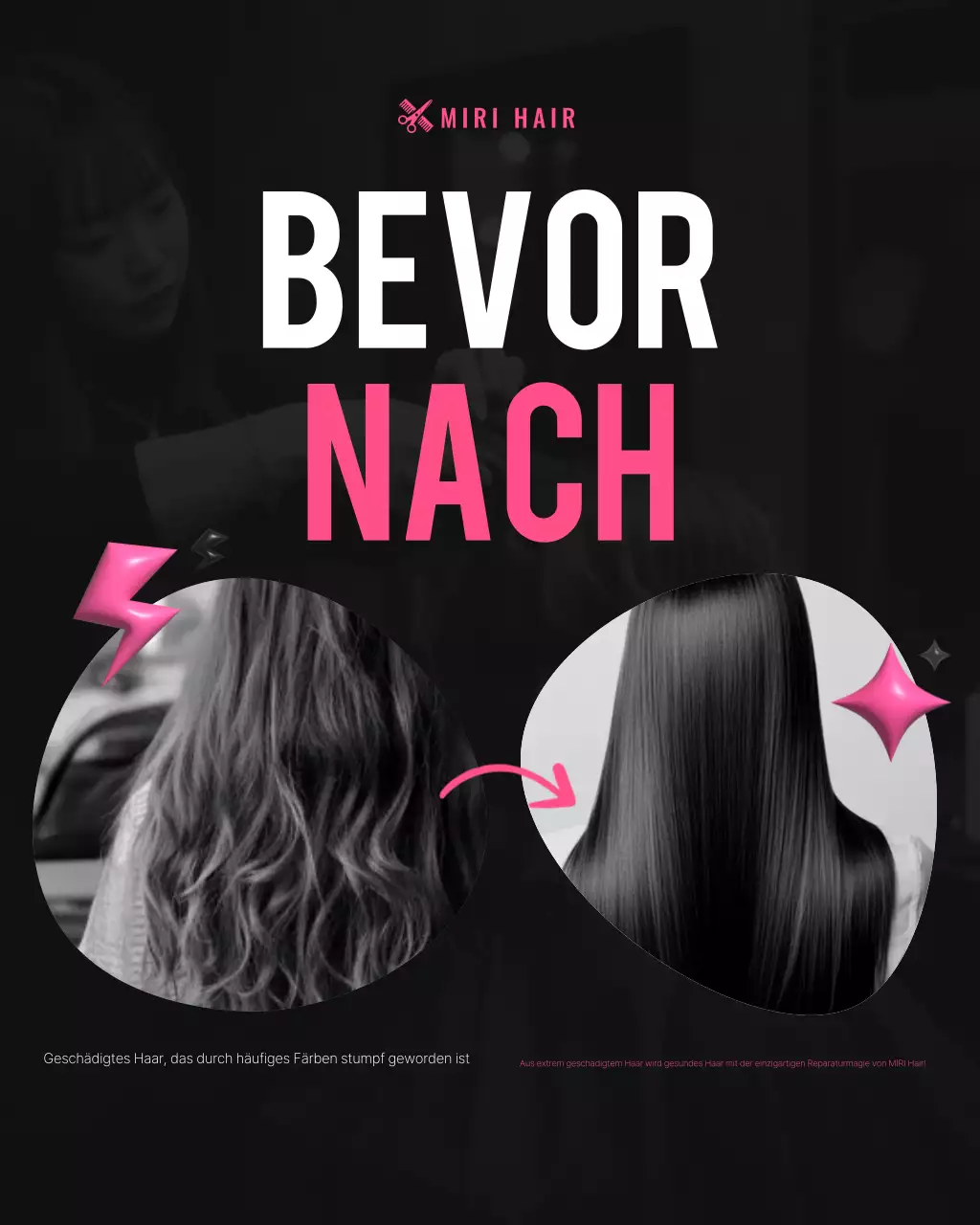 Pink Modern Beauty Salon-Aktion