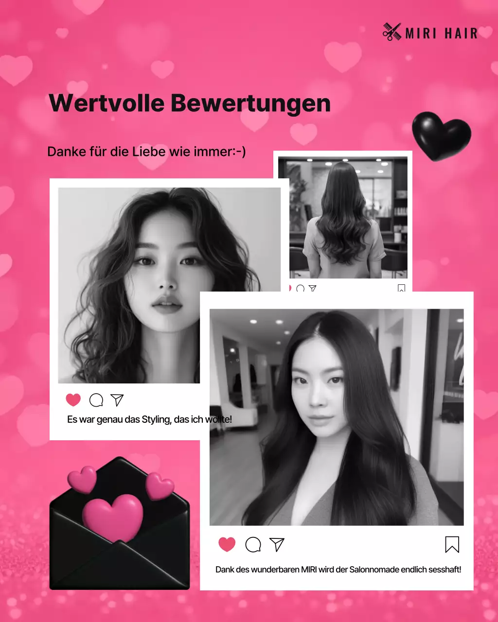 Pink Modern Beauty Salon-Aktion