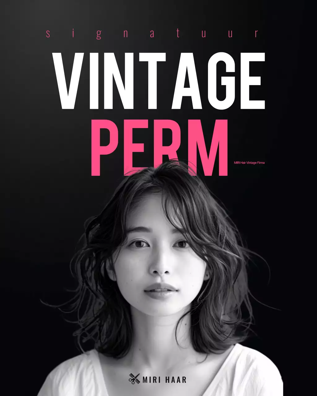 Roze moderne schoonheidssalon promotie