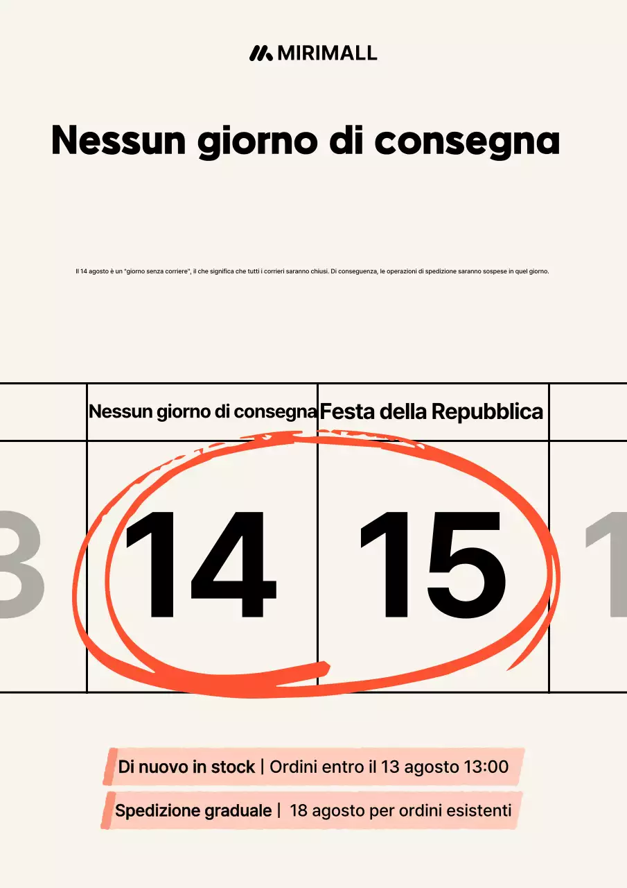 Informazioni sul programma di consegna di Orange Modern