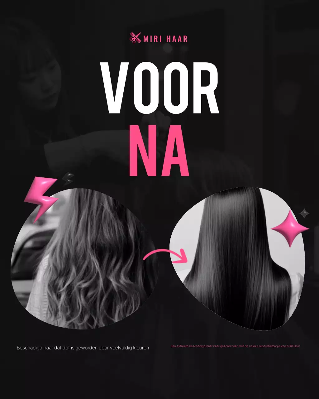 Roze moderne schoonheidssalon promotie