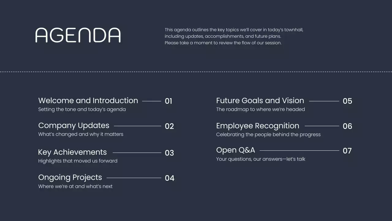 Navy Professional Communication Announcement Presentation