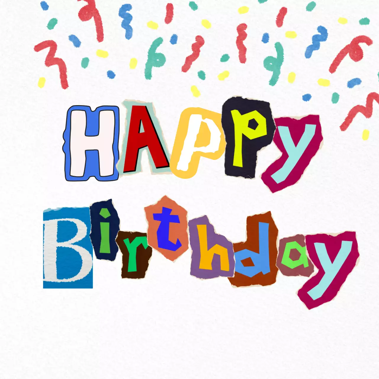 하늘색 키치 생일 잔치