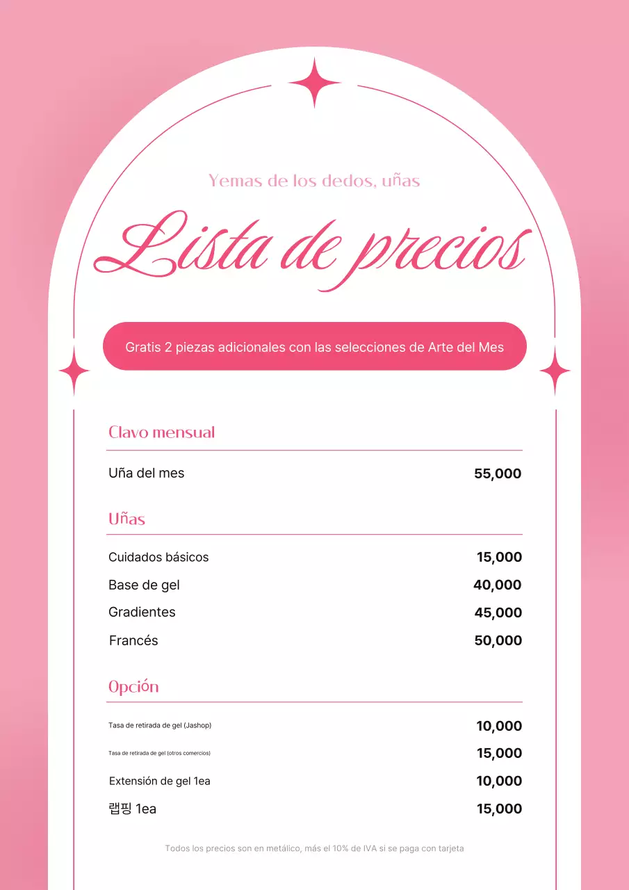 Guía para eventos de uñas limpias en color rosa