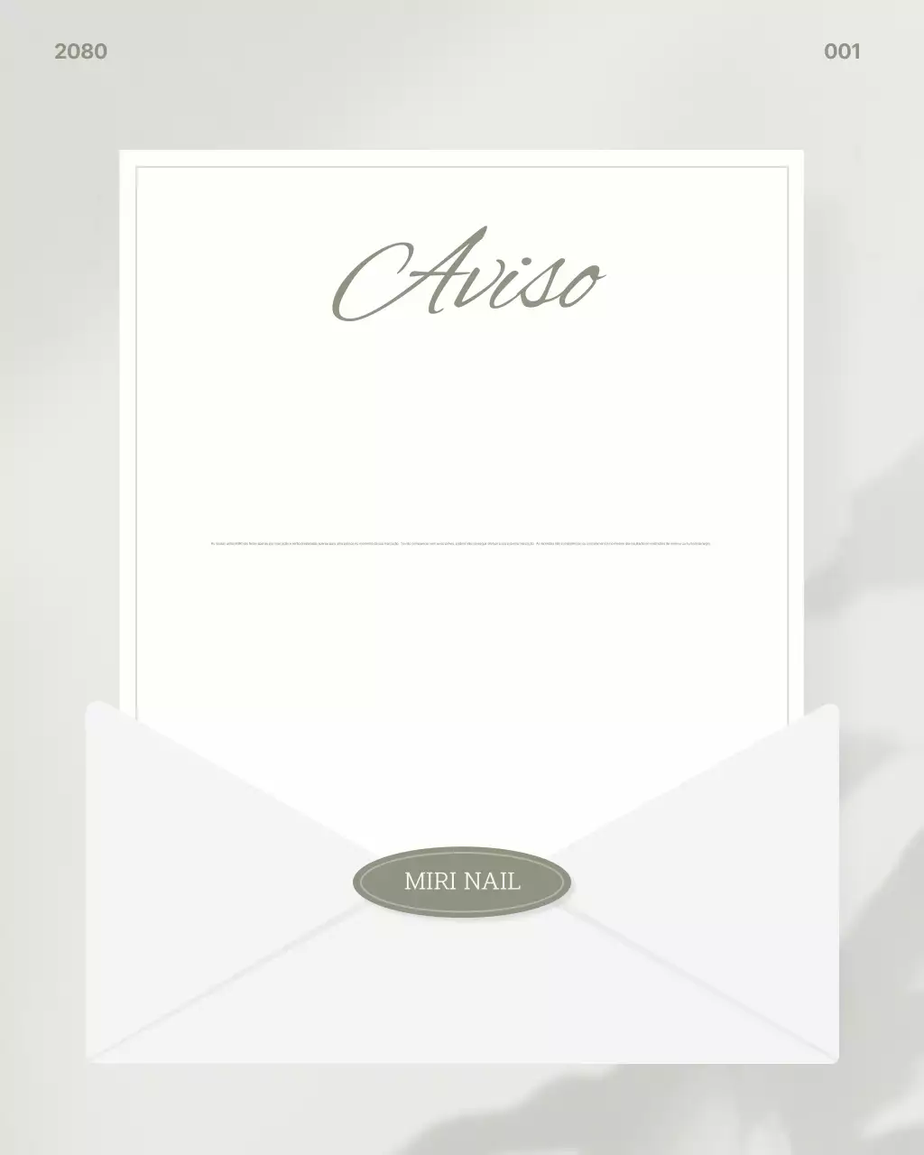 Aviso sobre reservas para o salão de beleza cinza e limpo