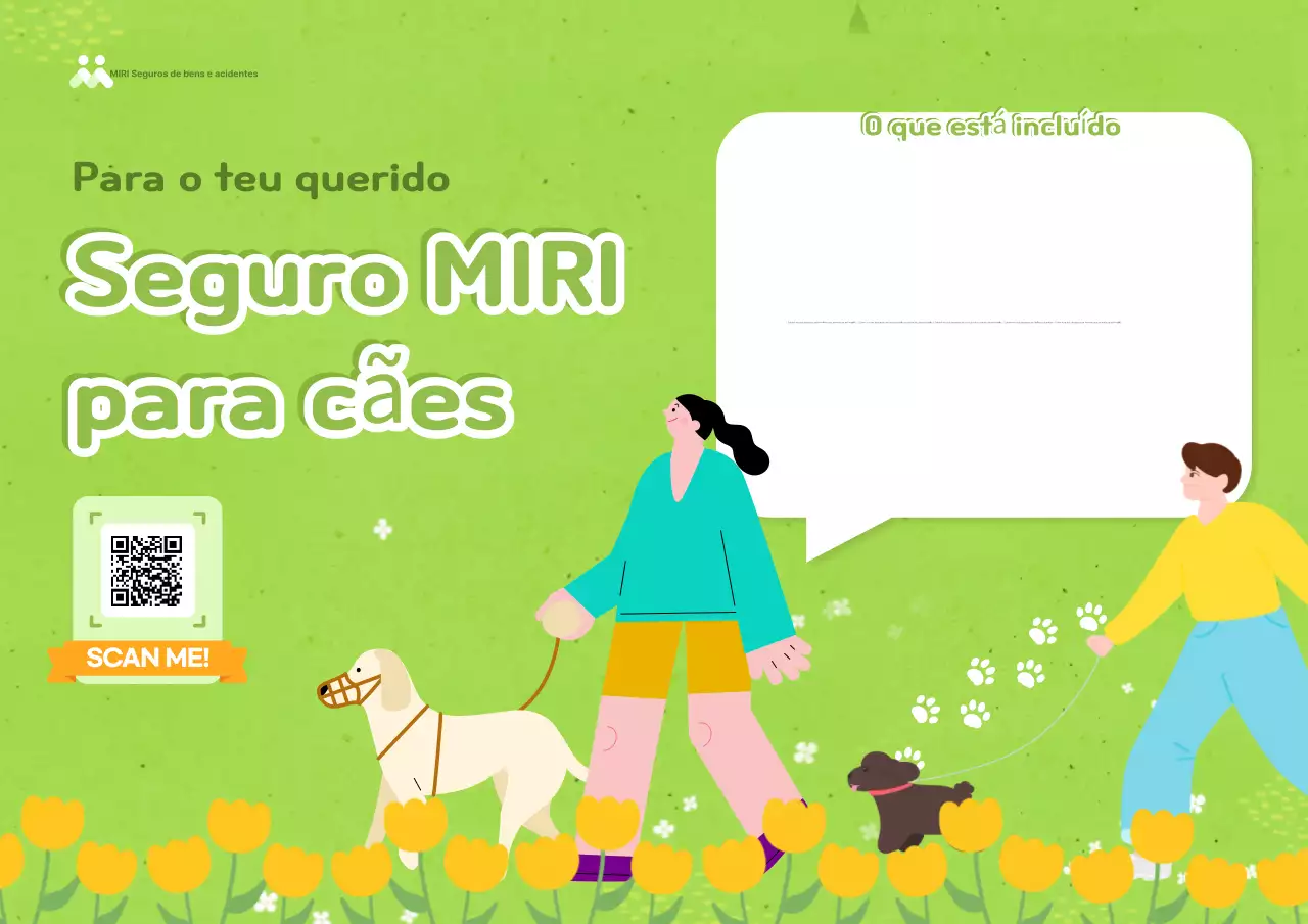Anúncio do Seguro para Animais de Estimação Green Baby