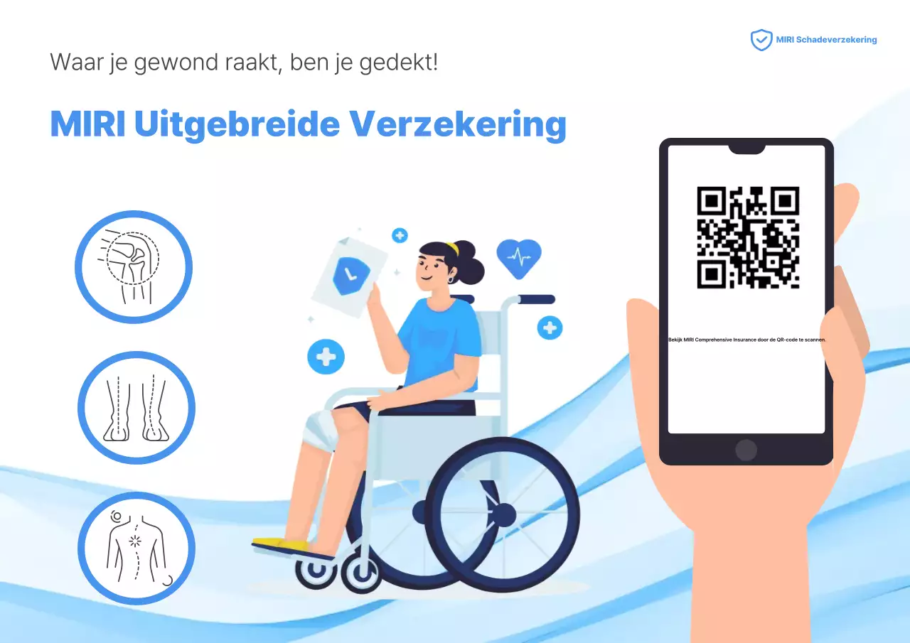 Advertentie voor Blue Modern Insurance