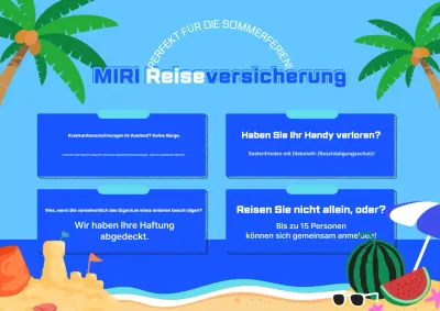 Sky Blue Clean Reiseversicherungsangebot