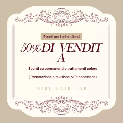 Evento sconto Beige Classic