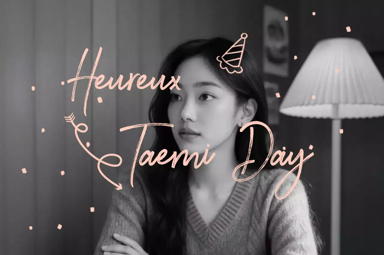 Célébration d'anniversaire simple en noir et blanc