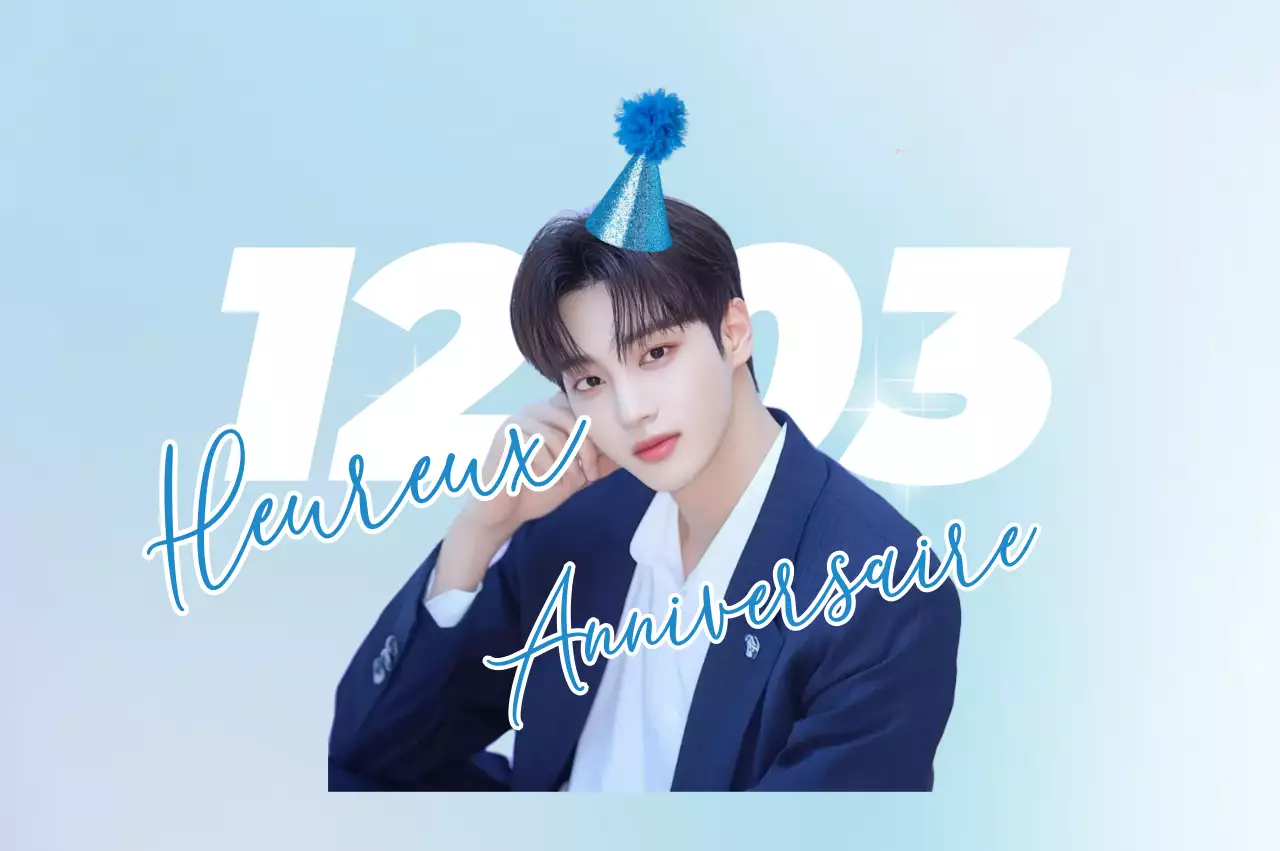 Célébration d'anniversaire propre et bleu ciel