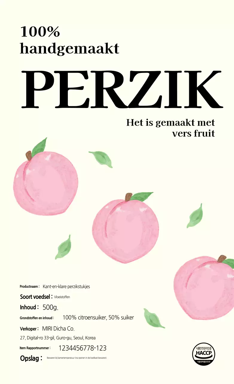 Ivoor Eenvoudig Eten Poster