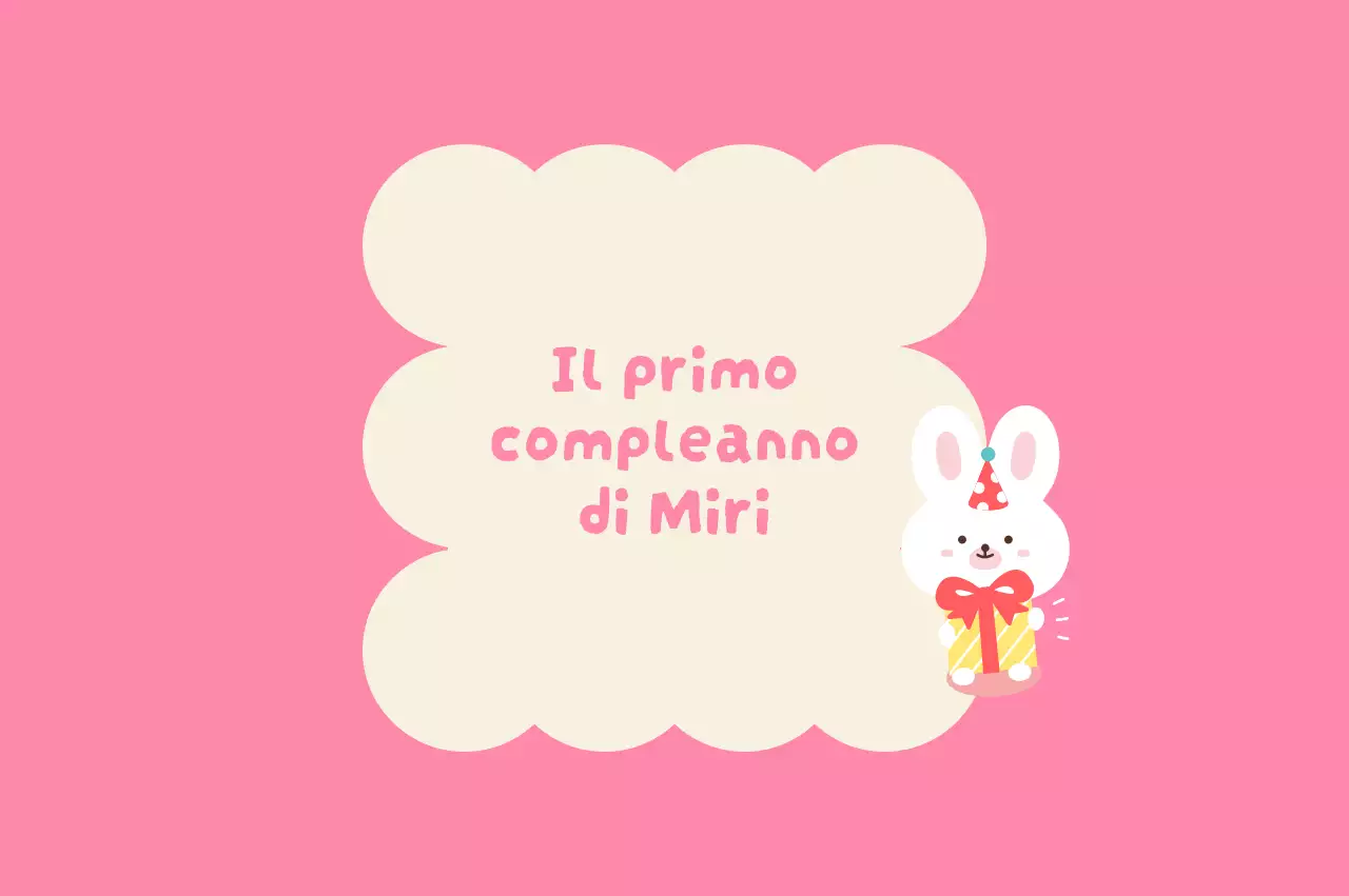 Invito di compleanno carino azzurro cielo