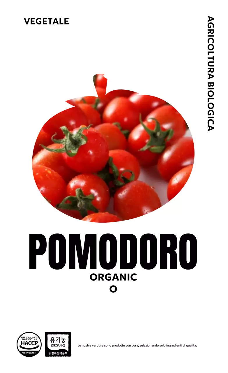 Pubblicità organica semplice e verde