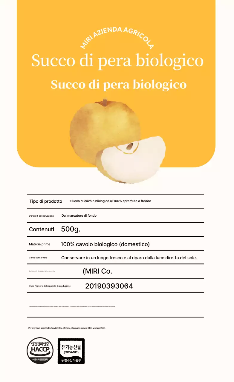 Promozione del prodotto biologico semplice rosso