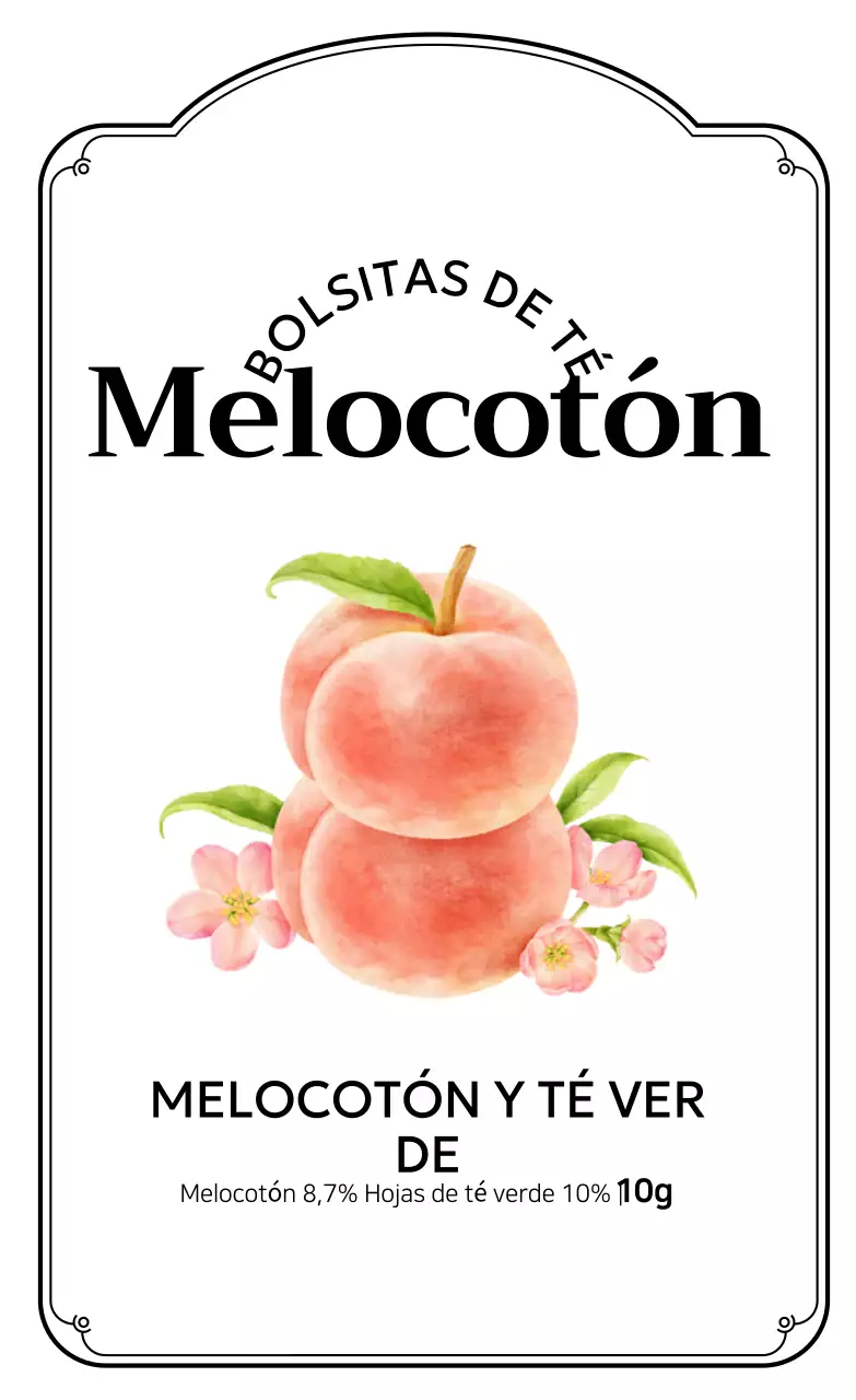 Presentamos el té de hierbas amarillo simple