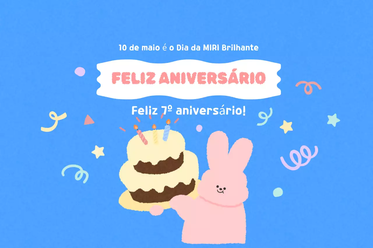Celebração de aniversário do Blue Baby