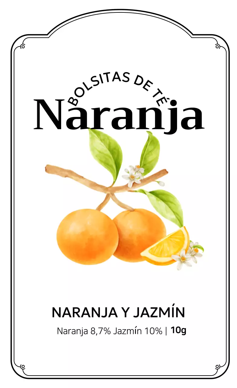 Presentamos el té de hierbas amarillo simple