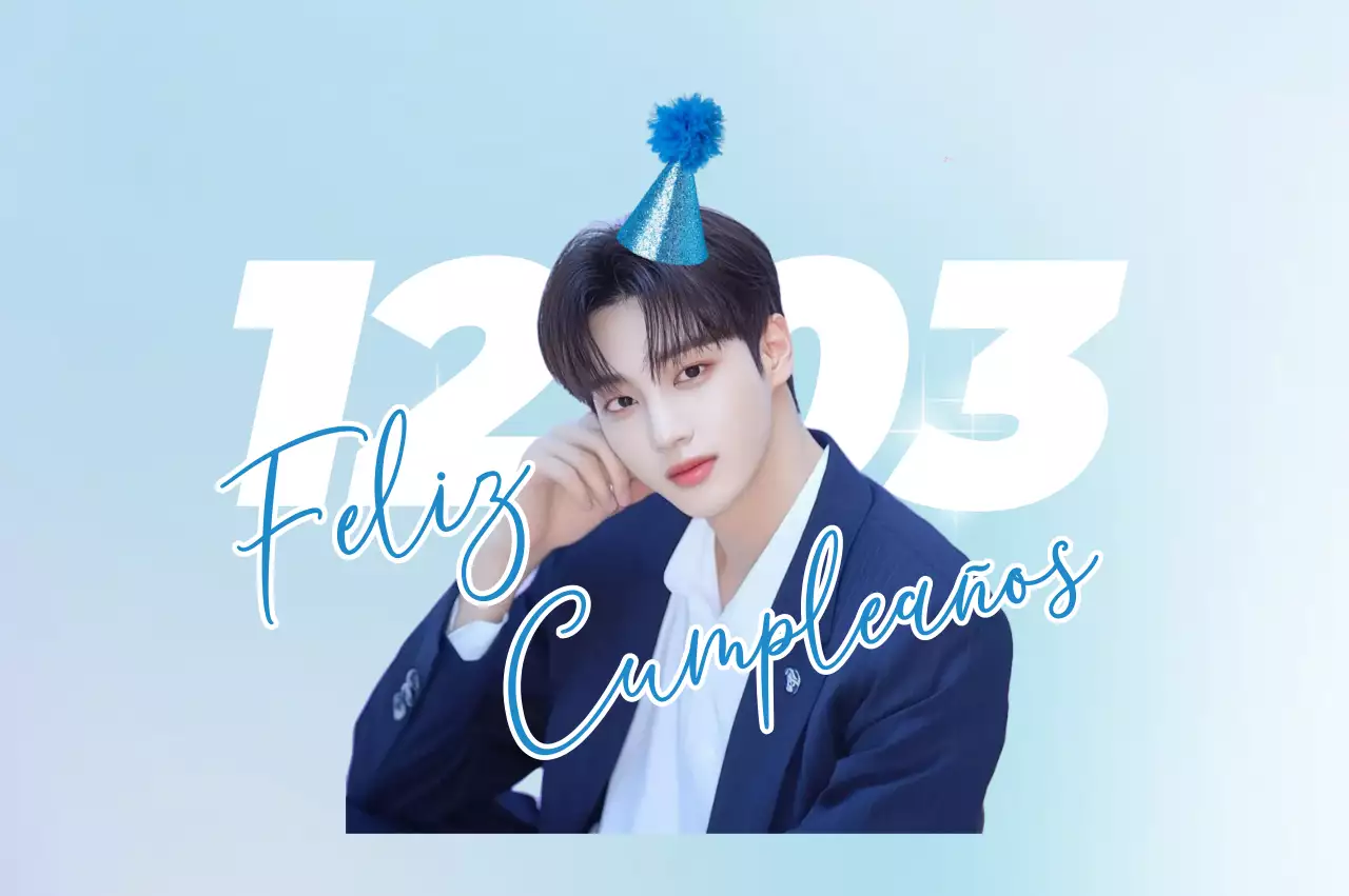 Celebración de cumpleaños limpia en azul cielo