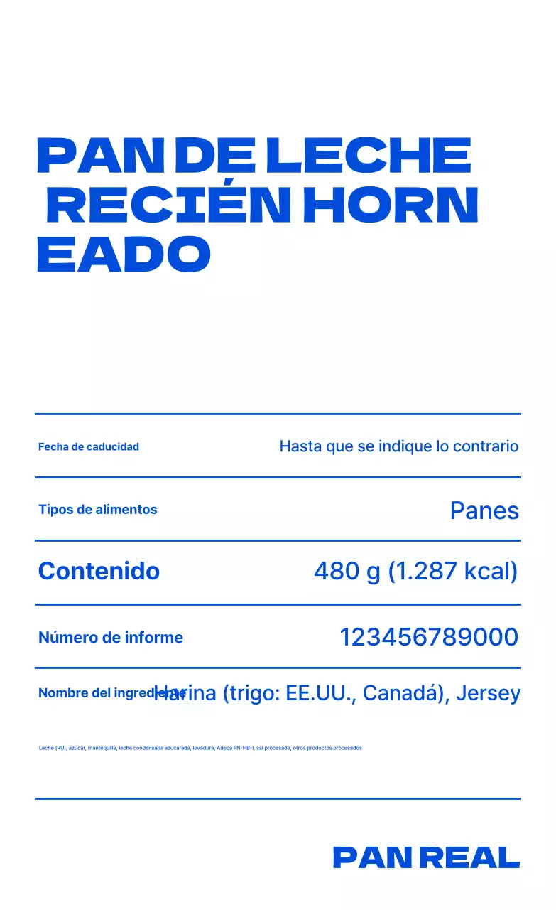 Presentamos los productos de Blue Simple Bakery