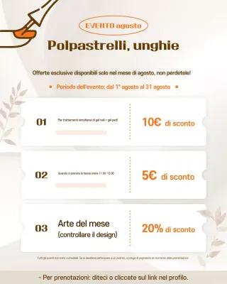 Guida all'evento Beige Simple Nail