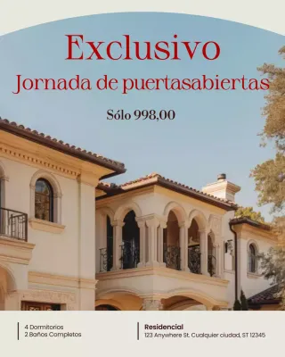 Promoción inmobiliaria Beige Simple