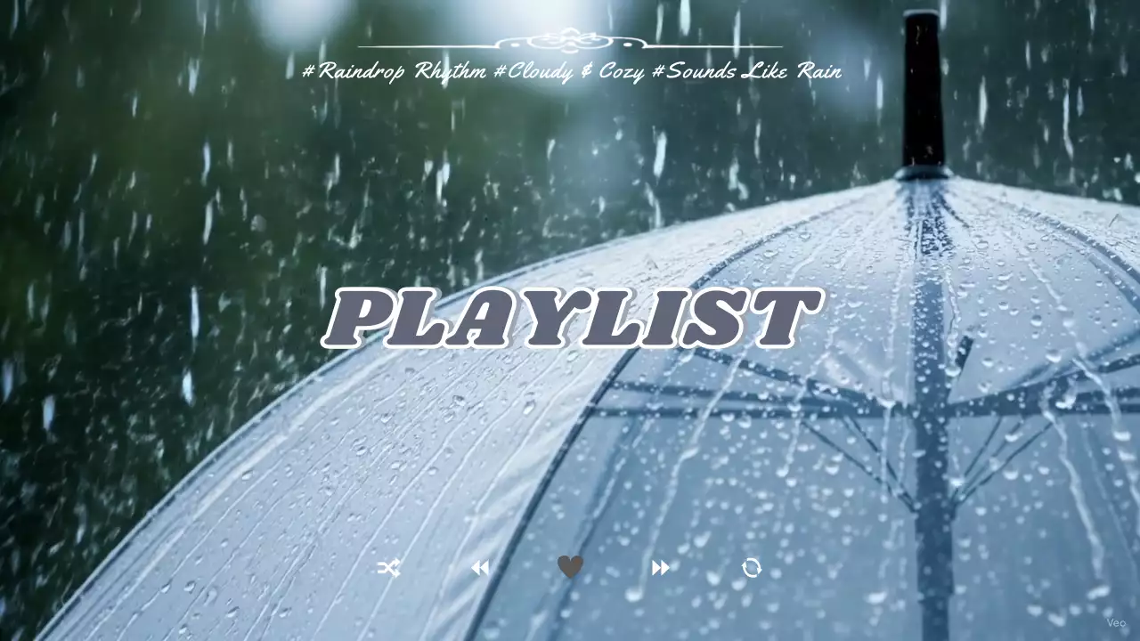 회색 모던 음악 광고