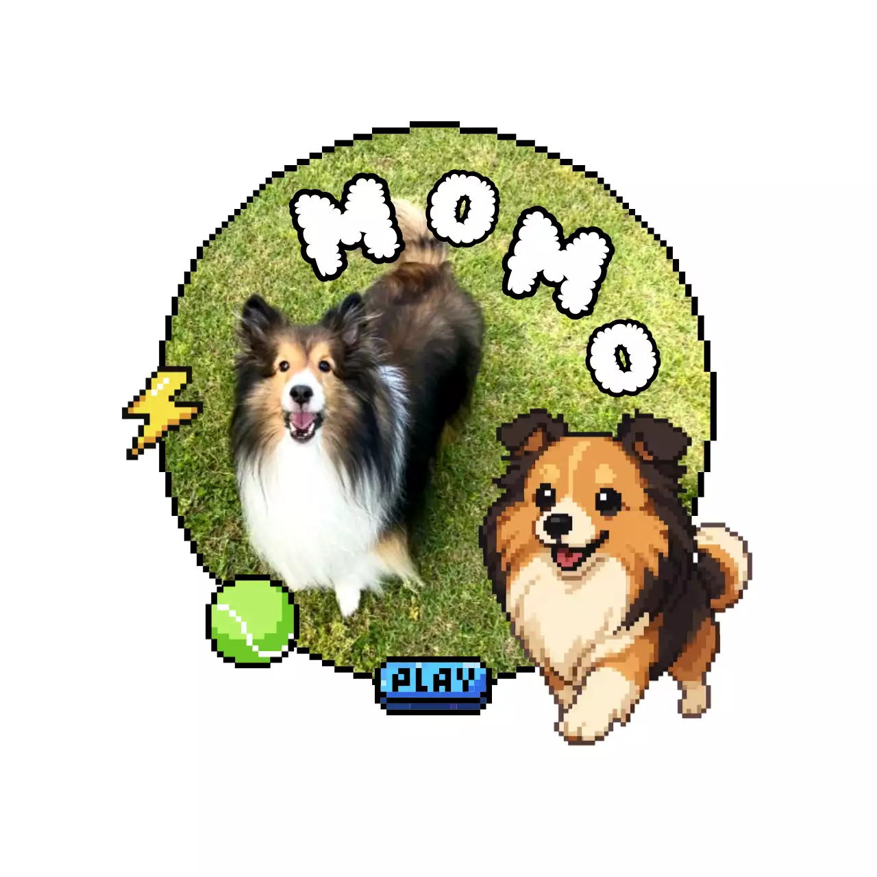 緑 かわいい ドット絵ペット