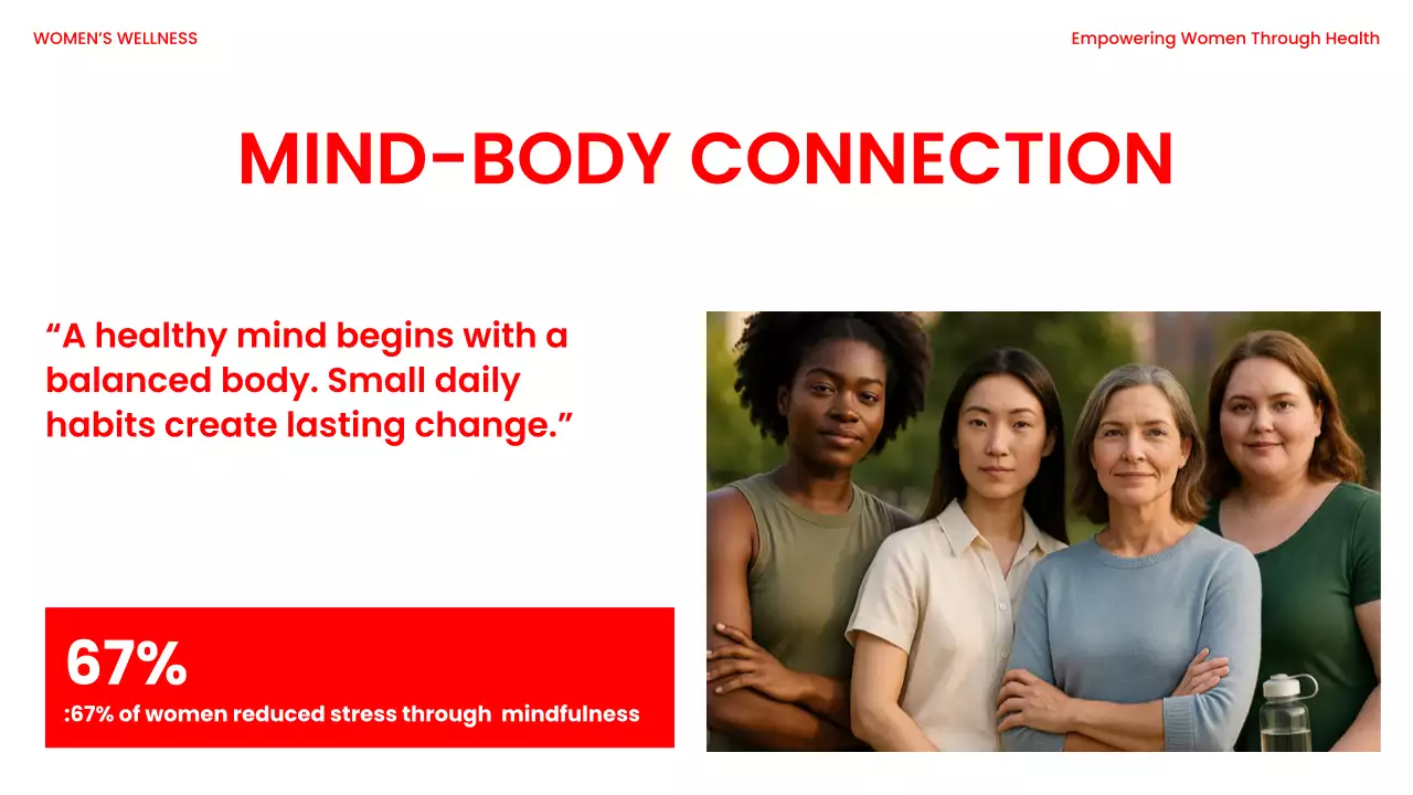 Red Modern Wellness Announcement