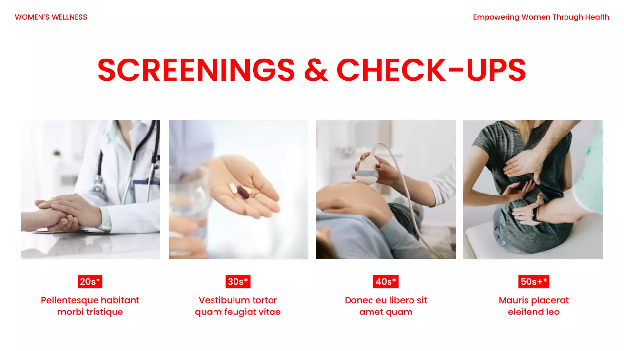 Red Modern Wellness Announcement