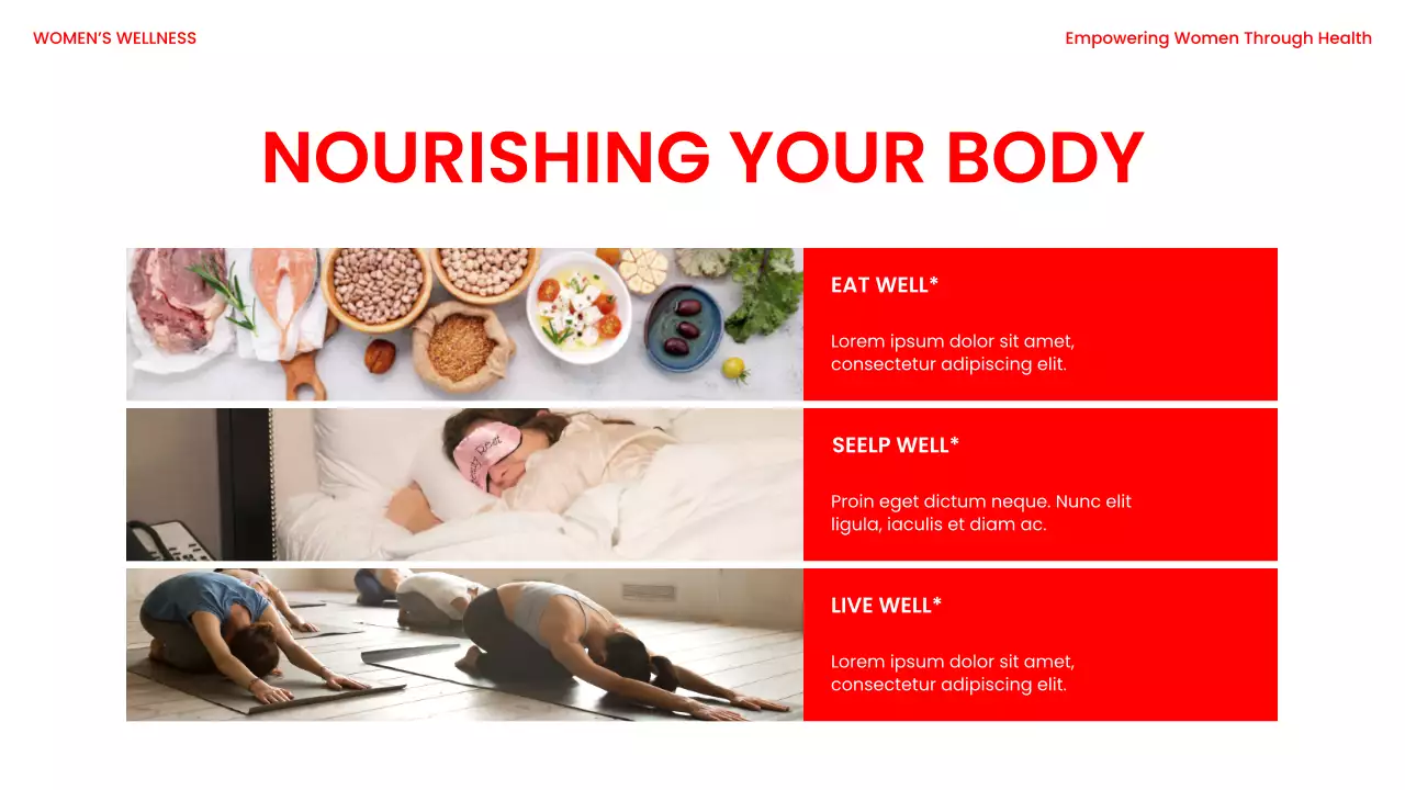 Red Modern Wellness Announcement