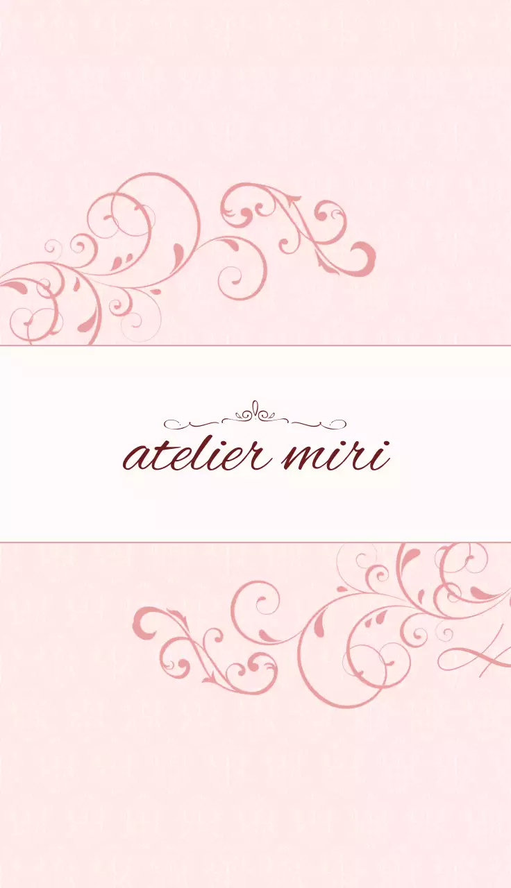 ピンク 上品 材質と曲線ポイント