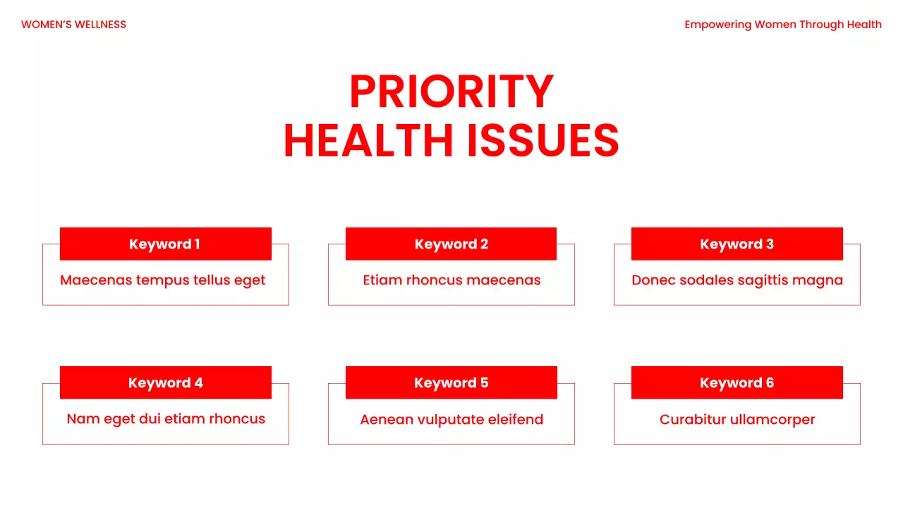 Red Modern Wellness Announcement