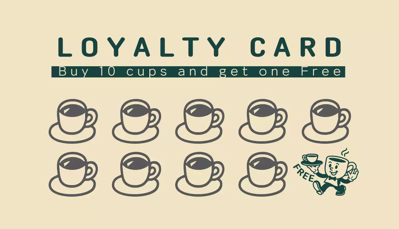 카키 모던 카페 광고