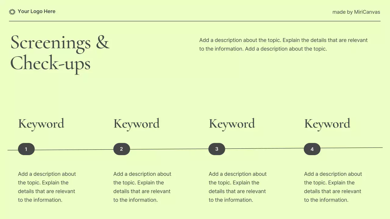 Pastel Modern Women's Health Information Presentation