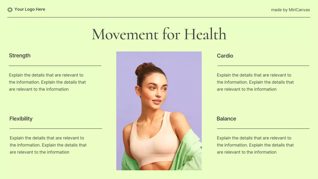 Pastel Modern Women's Health Information Presentation
