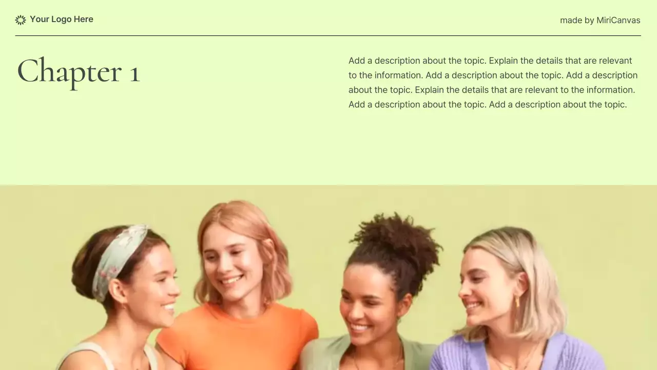 Pastel Modern Women's Health Information Presentation