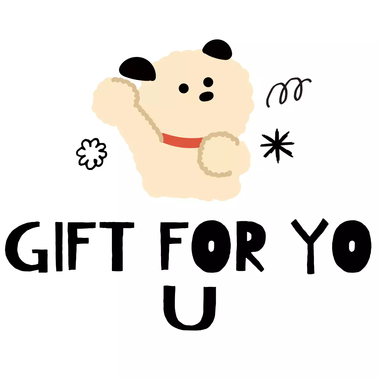 Hàng quà tặng dễ thương màu be