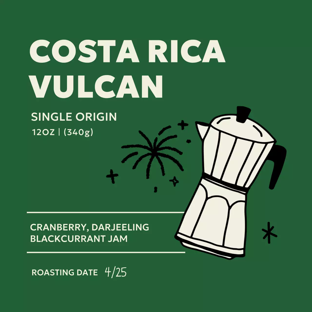 Khuyến mãi sản phẩm cà phê xanh hiện đại