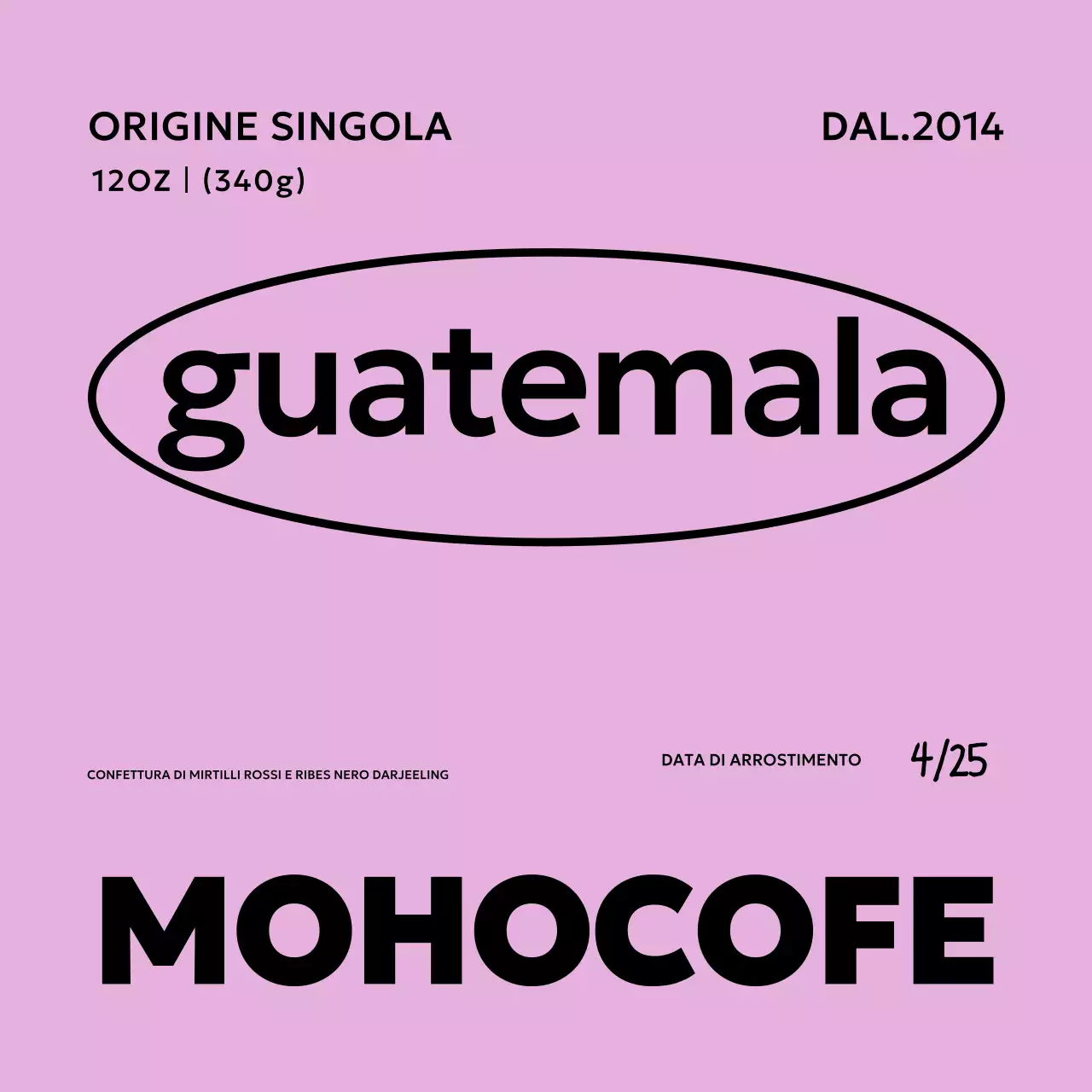 Pubblicità del caffè semplice Yeon Bora