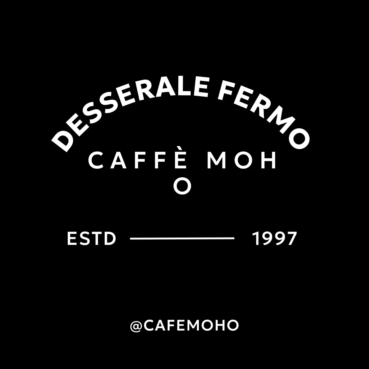 Promozione Black Simple Cafe