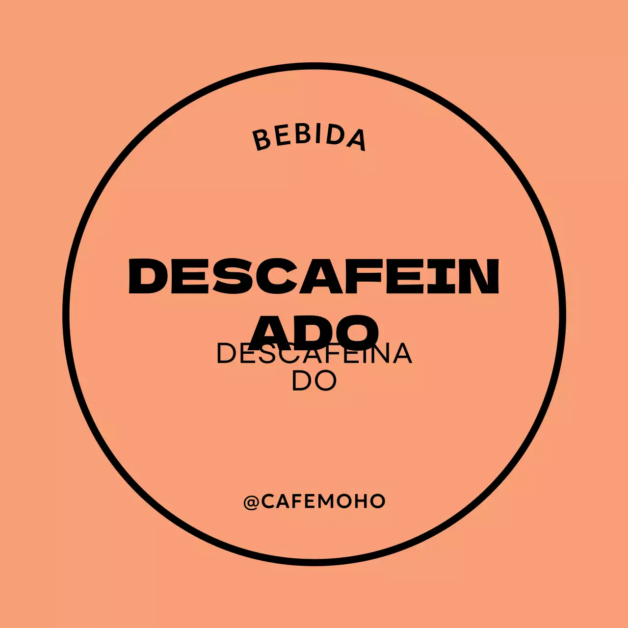 Promoción de bebida básica de naranja