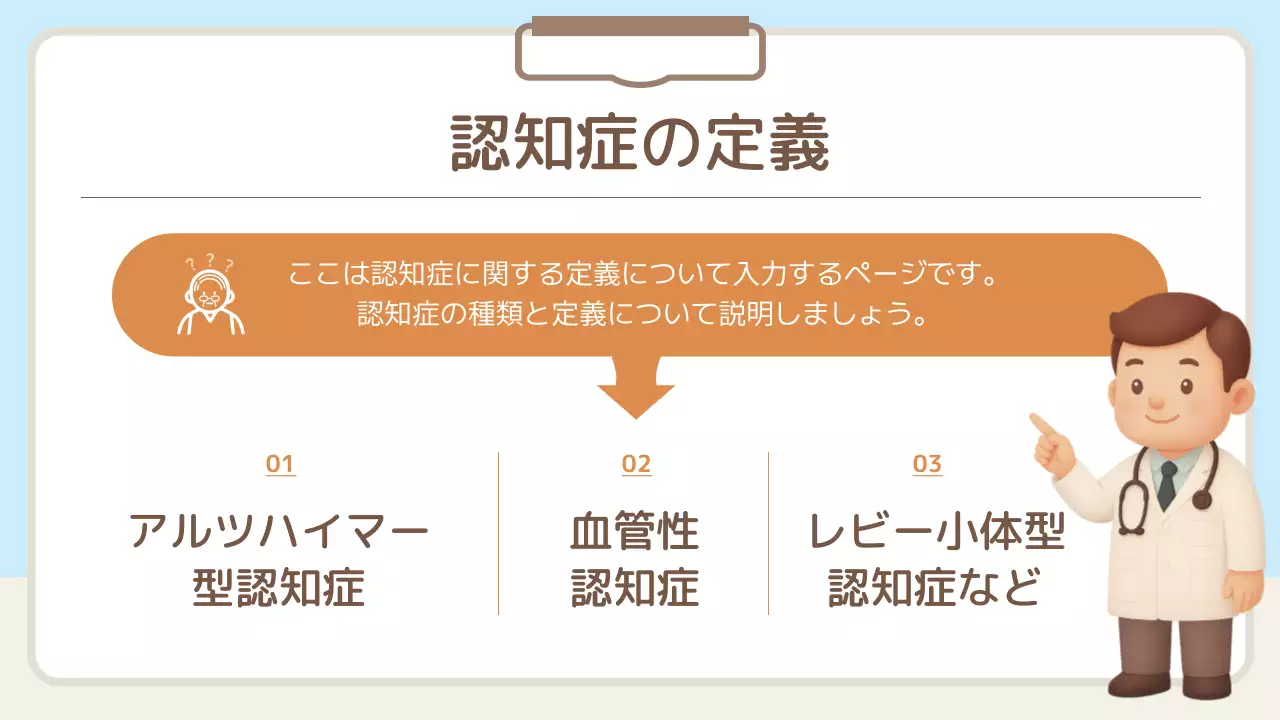 水色 かわいい 医療 ガイド プレゼンテーション