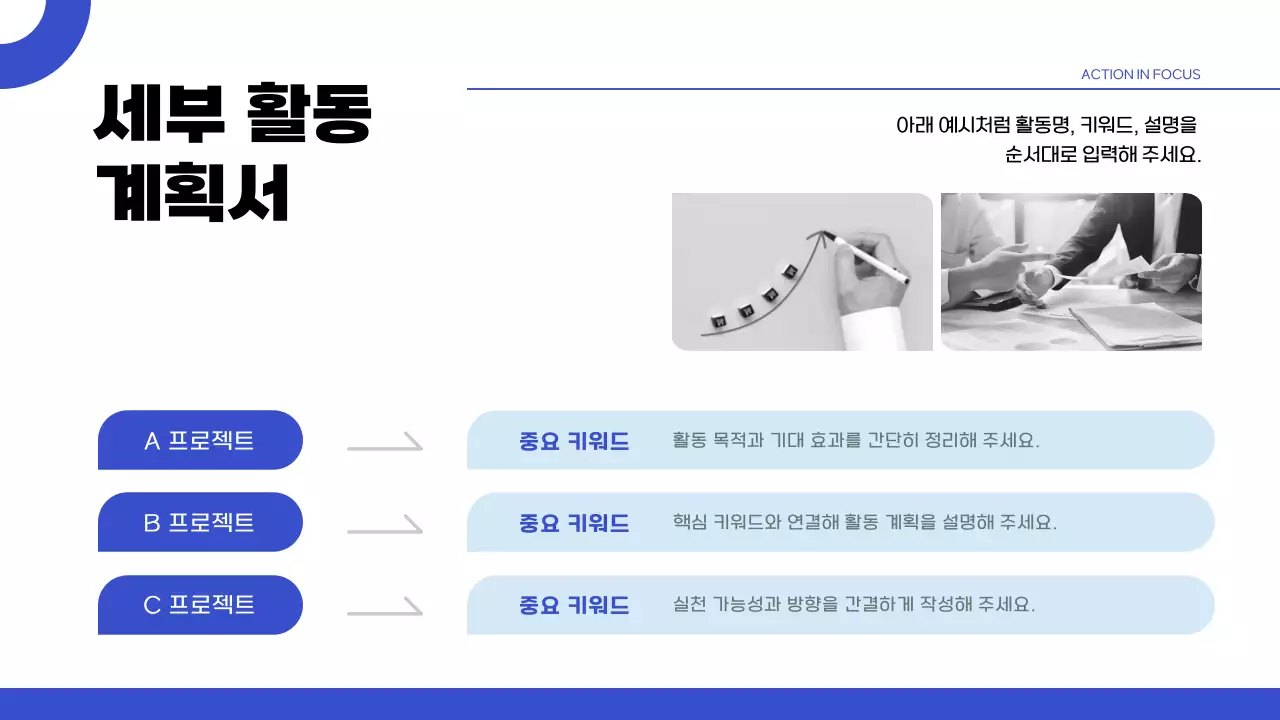파랑 모던 실천 중심 보고서 안내