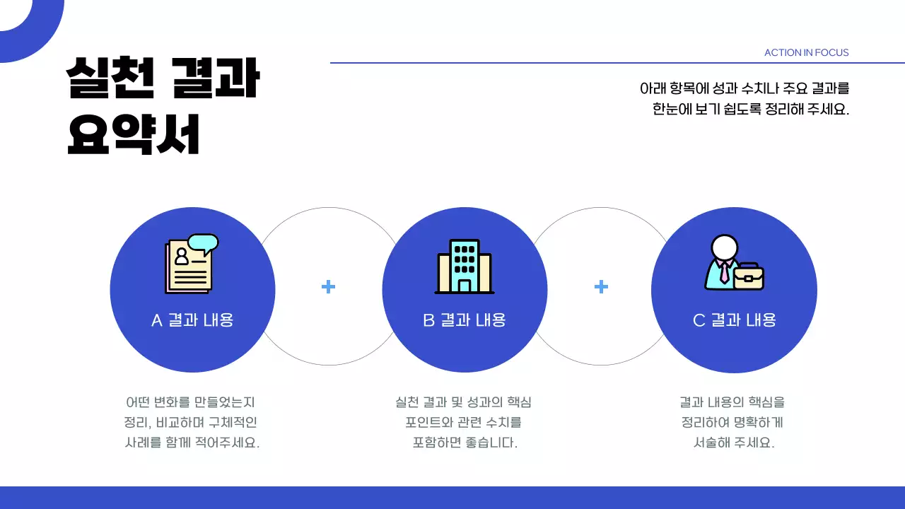 파랑 모던 실천 중심 보고서 안내