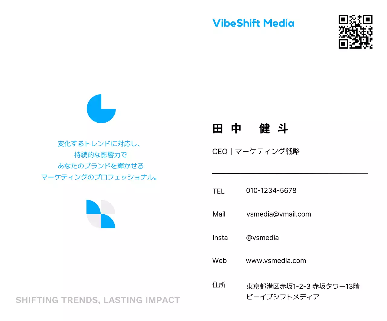 ブルー幾何学マーケティング