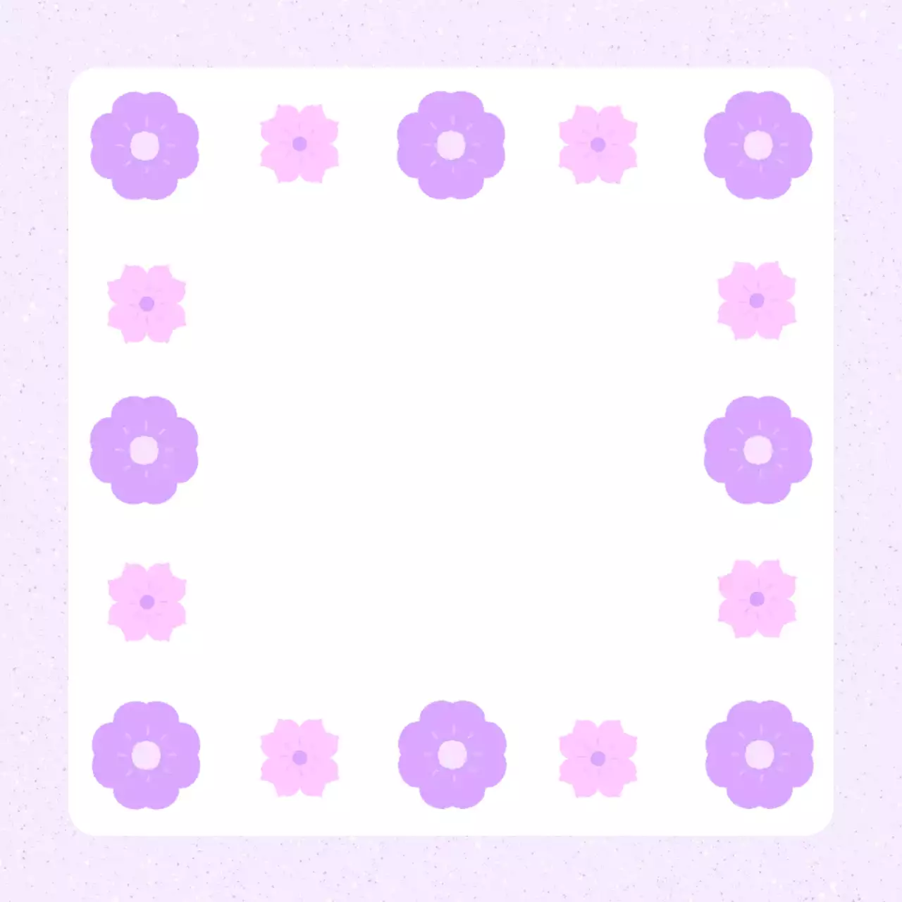 연보라 아기자기한 패턴 디자인 배경