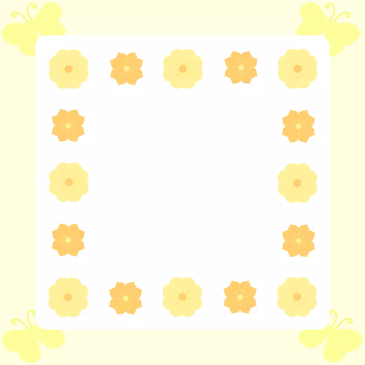 노랑 심플 패턴 배경