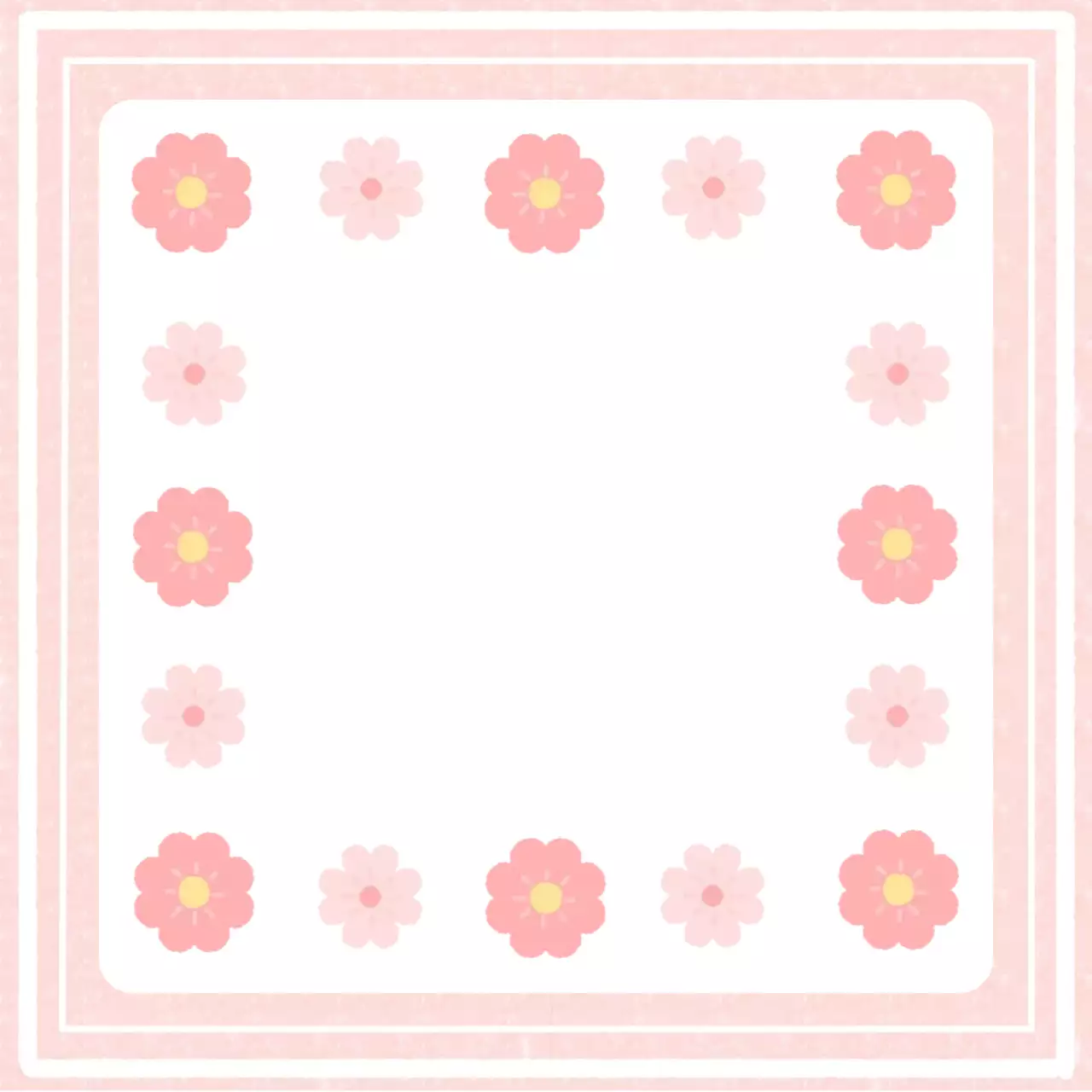 핑크 아기자기한 패턴 디자인