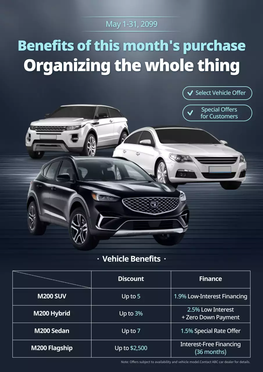 quảng cáo xe hiện đại màu xám